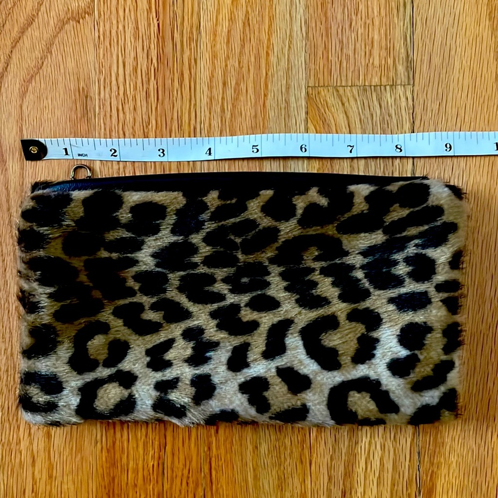 Vintage faux fur clutch